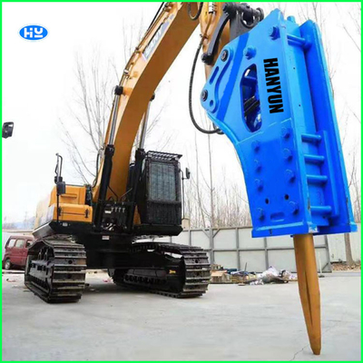 6.1 Inch Chisel Hydraulic Excavator Breaker 1.2 Inch Hydraulic Jack Hammer Crushing