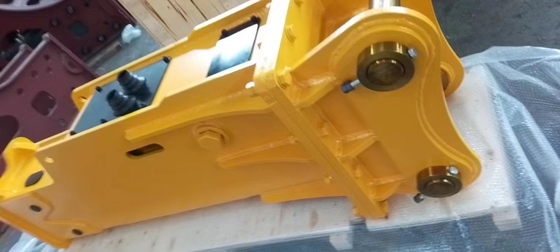 Búa chống trượt bằng thép dày 30t Máy cắt thủy lực Backhoe 36t cho máy trượt