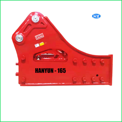 Máy cắt thủy lực đục 165mm Máy xúc búa Xử lý nhiệt