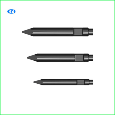 Dụng cụ đục phá bê tông Thủy lực Mũi nhọn 30T Trọng lượng xe 150MM Que