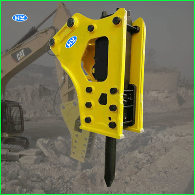 Mái đeo thép Hydraul Open Top Breaker Hammer With Blunt Chisel 135mm